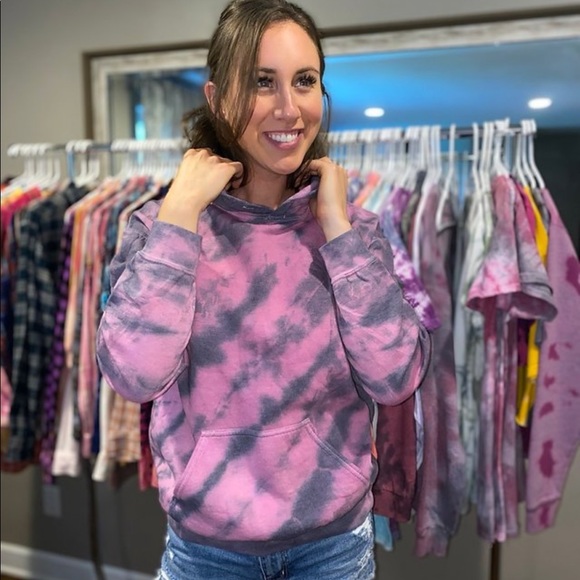 *CUSTOM DYED HOODIE - Picture 2 of 3